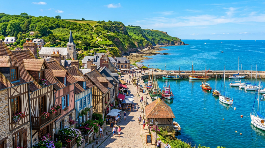 explorez villerville, un charmant village normand alliant patrimoine historique et beauté maritime, idéal pour une escapade authentique entre terre et mer.