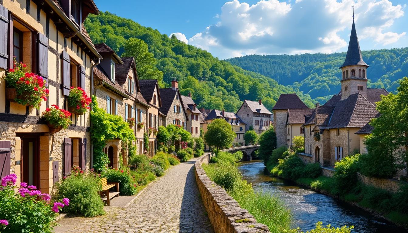 découvrez treignac, un village authentique niché au cœur de la corrèze, riche en histoire, culture et paysages pittoresques. parfait pour une escapade nature et tradition.