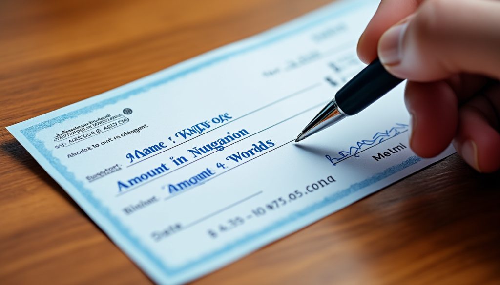 apprenez à remplir un chèque correctement avec notre guide simple et détaillé pour éviter les erreurs et sécuriser vos transactions.