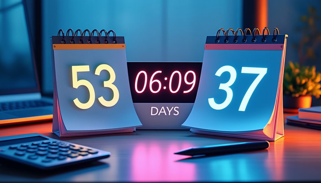 apprenez à calculer rapidement et simplement le nombre de jours entre deux dates grâce à nos méthodes claires et accessibles.